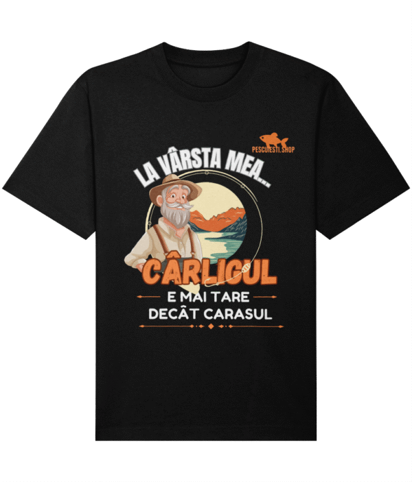 La varsta mea carligul e mai tare decat carasul