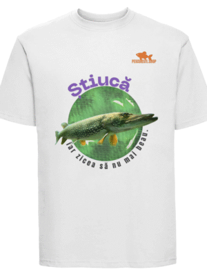 Stiuca iar zicea sa nu mai beau dark 180M Tricou | Russell