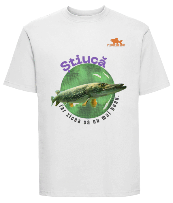 Stiuca iar zicea sa nu mai beau dark 180M Tricou | Russell