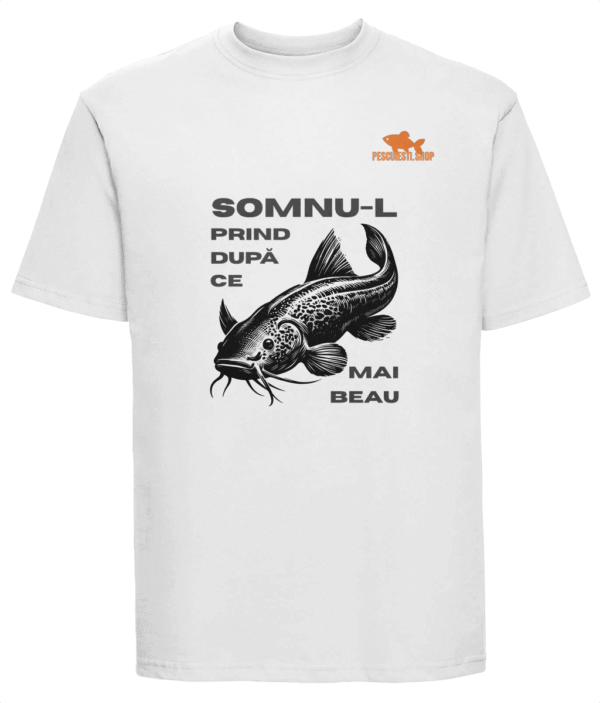 somnu-l prind dupa ce mai beau ceva 180M Tricou | Russell